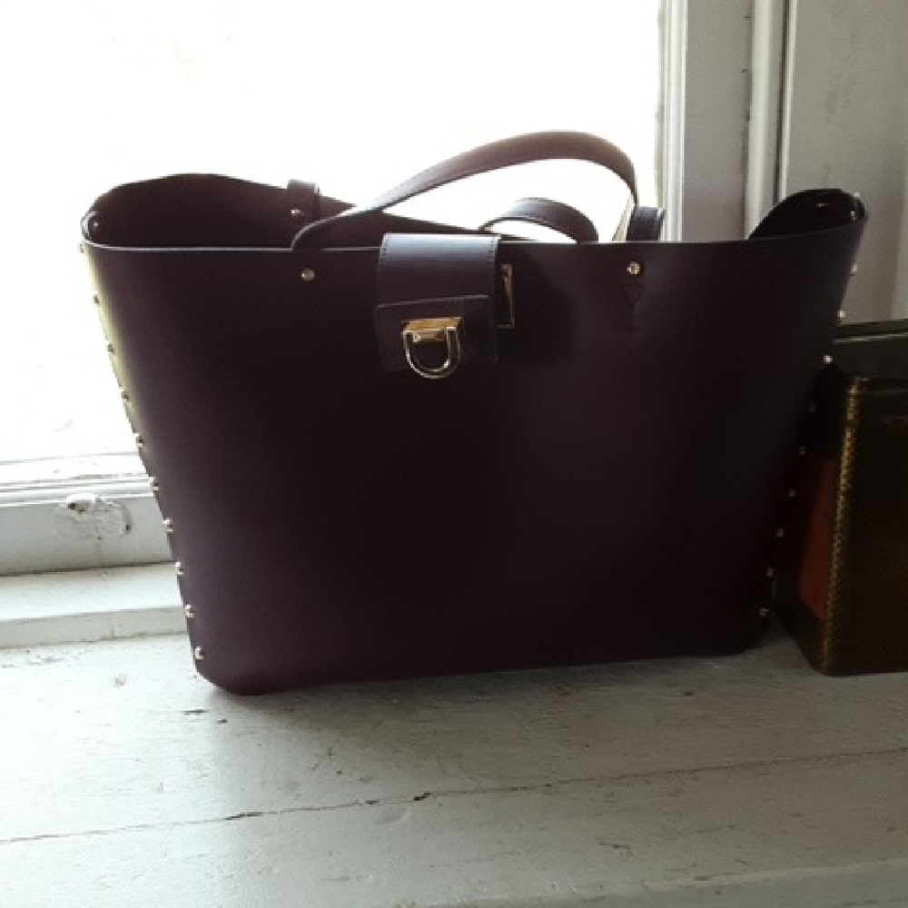 Elegant Purple Women's Bag